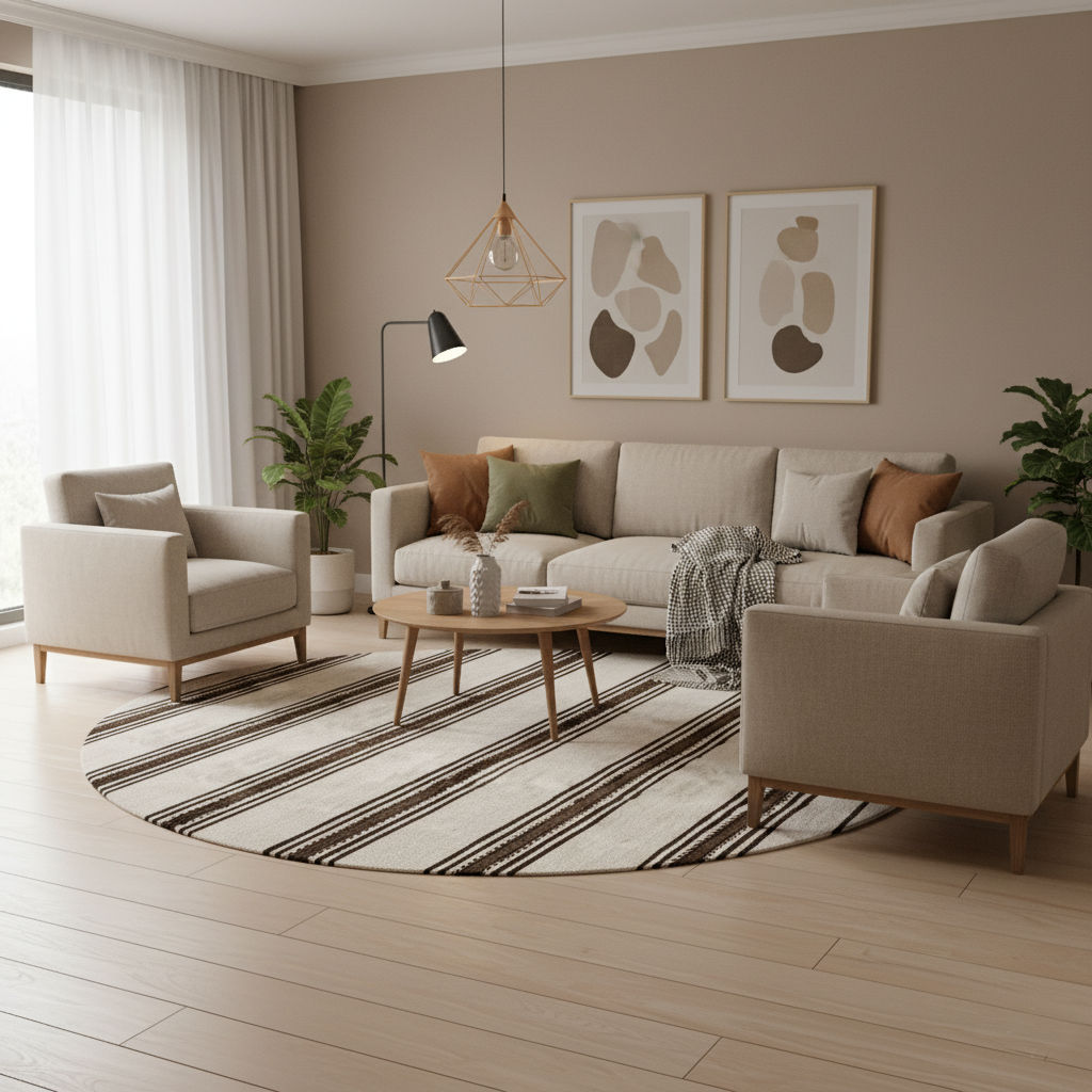 GRIDO - Hand Tufted Pattern Carpet